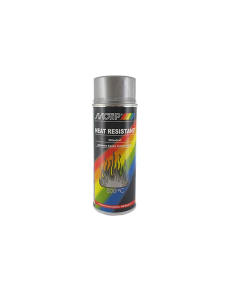 Peinture alu-haute température, aérosol 400 ml.