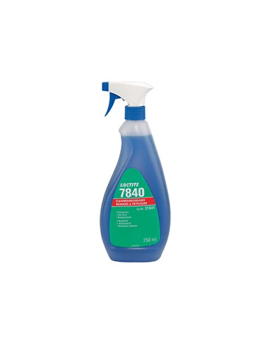 Nettoyant dégraissant concentré LOCTITE7840 en spray de 750 ml pour applications multiples