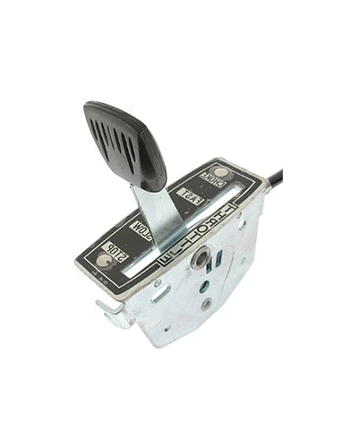 Commande d'accélération universelle en métal avec câble réversible. L câble:1800mm ,L gaine:1670mm ,Course:34mm.