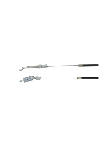 Câble embrayage adaptable CASTELGARDEN pour modèle PA504TR. Remplace origine: 81001141/0 Longueur câble: 1370mm Longueur gaine: