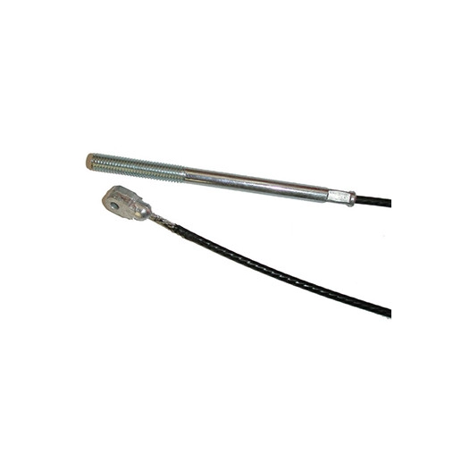 Câble de direction droit adaptable pour STIGA modèle Park 2002 - Longueur totale: 990mm. Remplace origine: 1134-2817-02