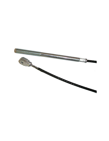 Câble de direction droit adaptable pour STIGA modèle Park 2002 - Longueur totale: 990mm. Remplace origine: 1134-2817-02