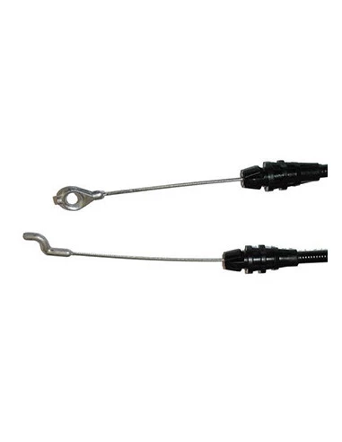 Câble de frein moteur adaptable CASTELGARDEN pour modèle NP534R. Remplace origine: 81000634/0 - Longueur câble: 1250mm Longueur