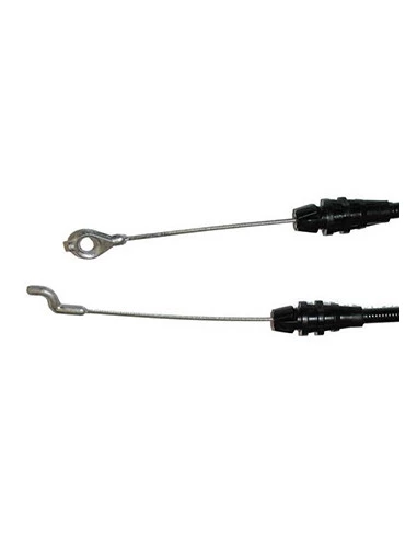 Câble de frein moteur adaptable pour CASTELGARDEN avec Oeillet et crochet. Remplace origine: 81000622/0 - Longueur câble: 1510mm