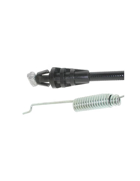 Câble embrayage adaptable pour tondeuse MTD - Longueur câble: 1219mm, Longueur gaine: 939mm. Remplace origine: 746-0629
