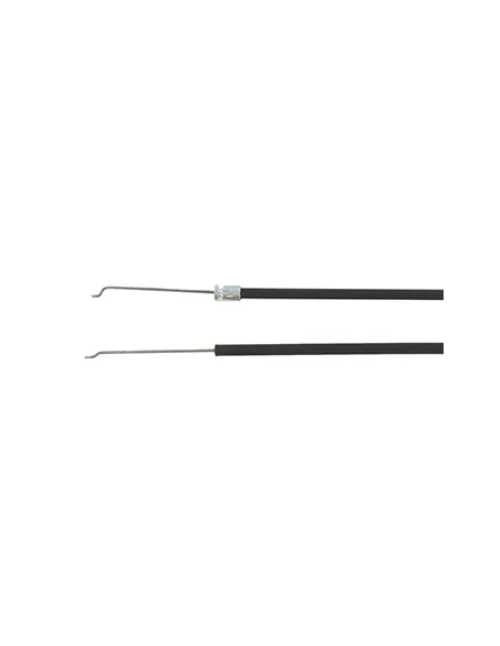 Câble universel rigide avec ''Z'' et gaine plastifiée recoupable et réajustable.Embout serti. L câble:1800mm ,L gaine:1670mm.