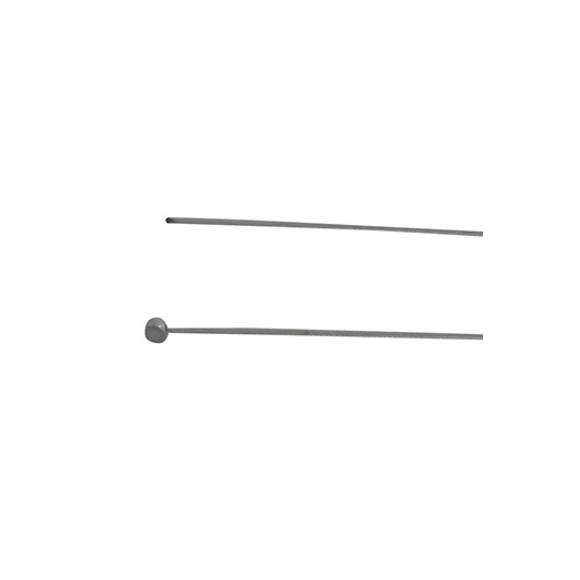 Câble souple universelle à embout tonneau - Longueur totale: 2500mm - Ø: ext: 1,2mm