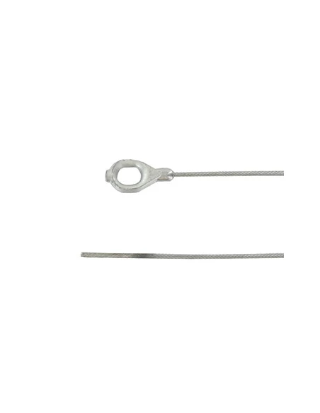 Câble souple universel avec oeillet de Ø: 8,5mm - Longueur câble: 2000mm Ø: 2,5mm.