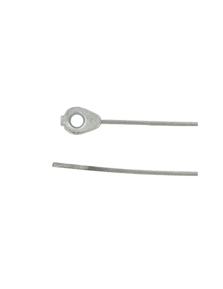 Câble souple universel avec oeillet de Ø: 8,5mm - Longueur câble: 2000mm Ø: 3,0mm.