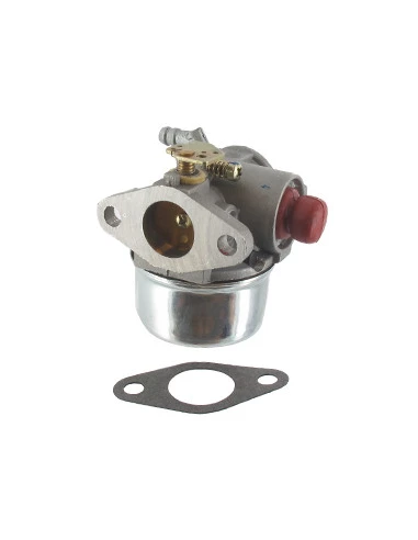 Carburateur adaptable TECUMSEH pour modèles OHH45, OHH50, gicleur 191. Remplace origine 640017, 640017A, 640017B.