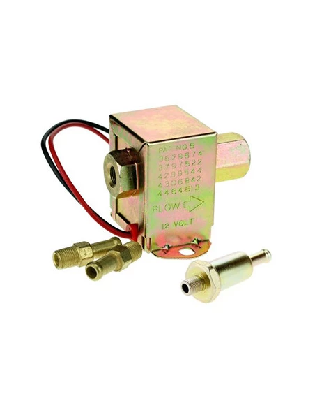 Pompe à carburant électrique adaptable et universelle pour tracteurs. Alimentation: 12V. Remplace origine GENERAL MOTORS 3629674