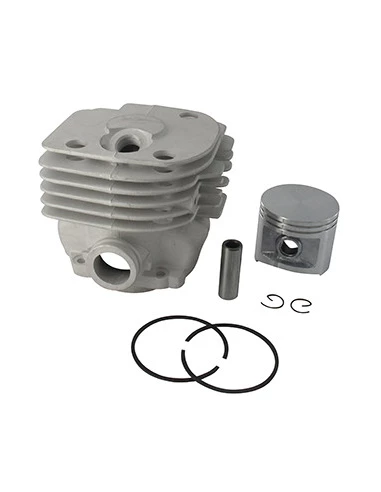 Cylindrée complète Ø: 50mm adaptable pour HUSQVARNA modèles 362, 371 et 372. Remplace origine: 503626472, 503626473, 503939371,
