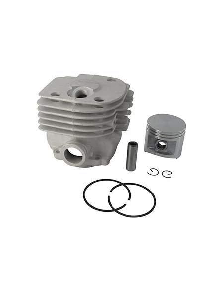 Cylindrée complète Ø: 50mm adaptable pour HUSQVARNA modèles 362, 371 et 372. Remplace origine: 503626472, 503626473, 503939371,