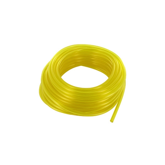 Durite jaune adaptable ''Spéciale carburant'' L: 15 m Ø: ext:6,2mm Ø: int: 3mm