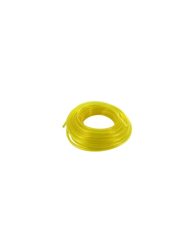 Durite jaune adaptable ''Spéciale carburant'' L: 15 m Ø: ext:7,6mm Ø: int: 4,5mm