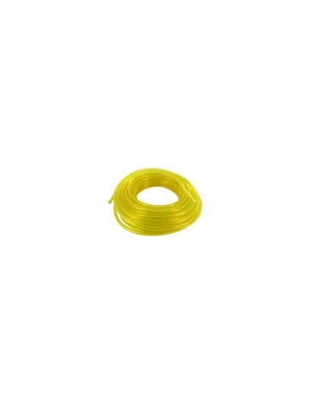 Durite jaune adaptable ''Spéciale carburant'' L: 15 m Ø: ext:7,6mm Ø: int: 4,5mm
