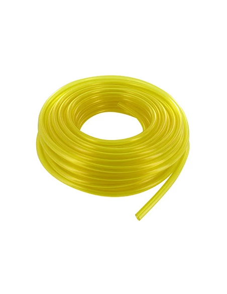 Durite jaune adaptable ''Spéciale carburant'' L: 15 m Ø: ext: 9mm Ø: int: 6,35mm