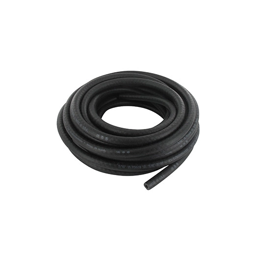 Durite carburant tressée renforcée. L: 7,6m Ø: ext: 10,4mm Ø int: 4,5mm