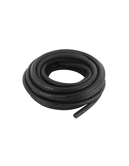 Durite carburant tressée renforcée. L: 7,6m Ø: ext: 10,4mm Ø int: 4,5mm