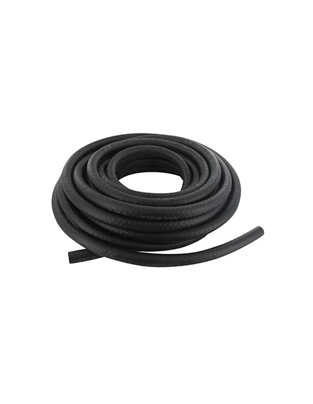 Durite carburant tressée renforcée. L: 7,6m Ø: ext: 13,7mm Ø int: 7,9mm