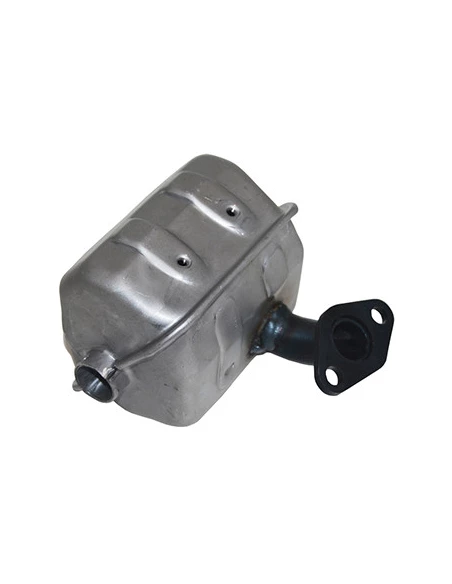 Échappement sans grille de protection adaptable pour HONDA GX140 & GX160 . Remplace origine: 183A1-ZE1-811