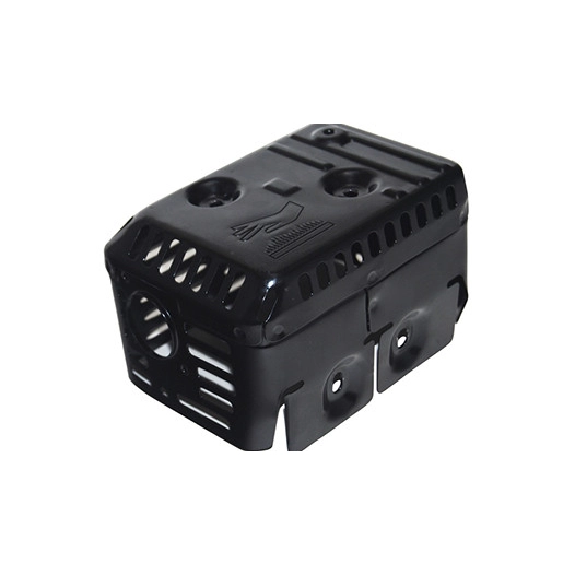 Grille de protection échappement adaptable pour HONDA GX140 & GX160 . Se monte sur notre échappement. 550-9627