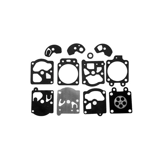 Kit réparation membranes et joints carburateur adaptable WALBRO. Remplace origine: D1, D4, D10.