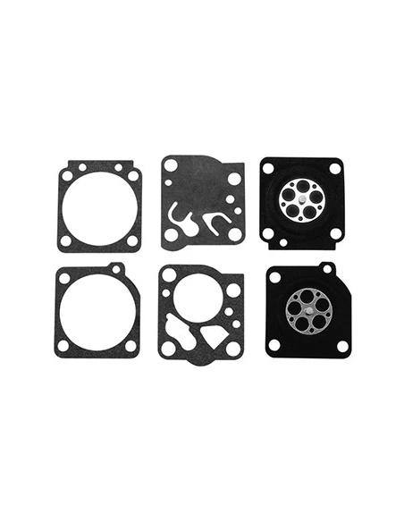 Kit réparation membranes et joints carburateur adaptable ZAMA. Remplace origine: GND1, K015019 .