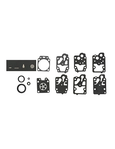 Kit réparation membranes et joints carburateur adaptable WALBRO. Remplace origine: K10-WY. Carburateurs montés sur ECHO SRM2000,