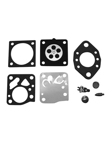 Kit réparation membranes et joints carburateur adaptable TILLOTSON pour carburateur HU monté sur DOLMAR 111 et 115. Remplace ori