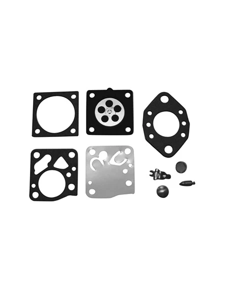 Kit réparation membranes et joints carburateur adaptable TILLOTSON pour carburateur HU monté sur DOLMAR 111 et 115. Remplace ori