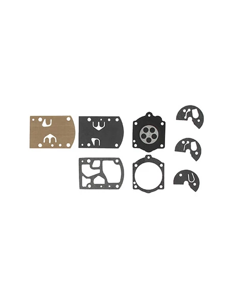 Kit réparation membranes et joints carburateur adaptable WALBRO pour carburateur WB monté sur HOMELITE 650, 750, DOLMAR 166, 158