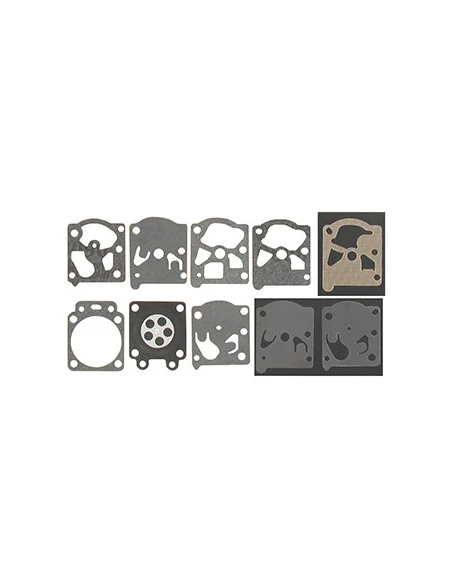 Kit réparation membranes et joints carburateur adaptable WALBRO pour carburateur WAT monté sur ECHO PB2400, SRM3100, 3400, 3605,