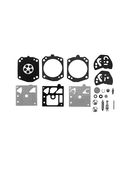 Kit réparation membranes et joints carburateur adaptable WALBRO pour carburateur monté sur HUSQVARNA, HOMELITE, ECHO, OLEO-MAC,