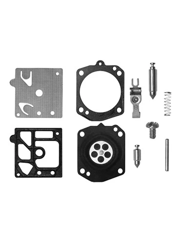 Kit réparation membranes et joints carburateur adaptable WALBRO pour carburateur HD monté sur HUSQVARNA 133, 371, STIHL 029, 039