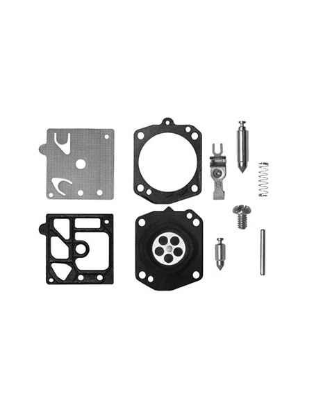 Kit réparation membranes et joints carburateur adaptable WALBRO pour carburateur HD monté sur HUSQVARNA 133, 371, STIHL 029, 039
