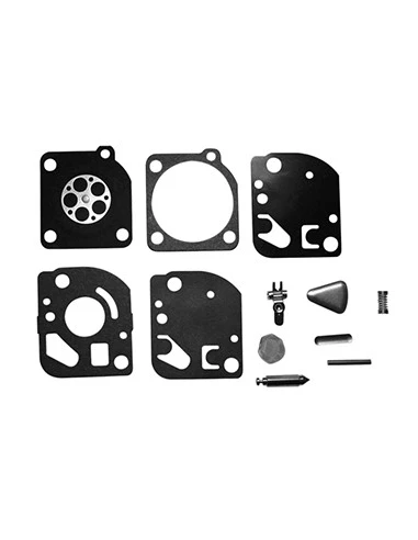 Kit réparation membranes et joints carburateur adaptable ZAMA pour modèle carburateur C1U monté sur ECHO SRM3550, SRM3800 et aut