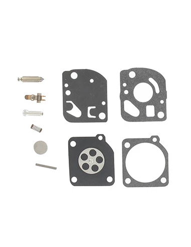 Kit réparation membranes et joints carburateur adaptable ZAMA pour modèle carburateur C1U monté sur Green Machine JP260, HOMELIT