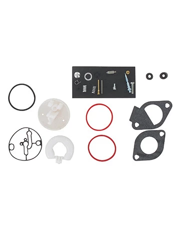 Kit de réparation carburateur adaptable BRIGGS & STRATTON pour séries 215702, 215705, 215802 et carburateurs NIKKI. Remplace ori