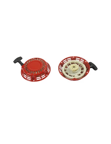 Lanceur complet à entraînement 2 cliquets plastiques adaptable pour moteur HONDA GX110, GX120, GX160 et GX200. Remplace origine: