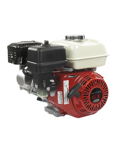 Moteur HONDA 200 cc OHV - axe horizontal claveté 19 x 60mm - Lanceur manuel, livré avec réservoir et