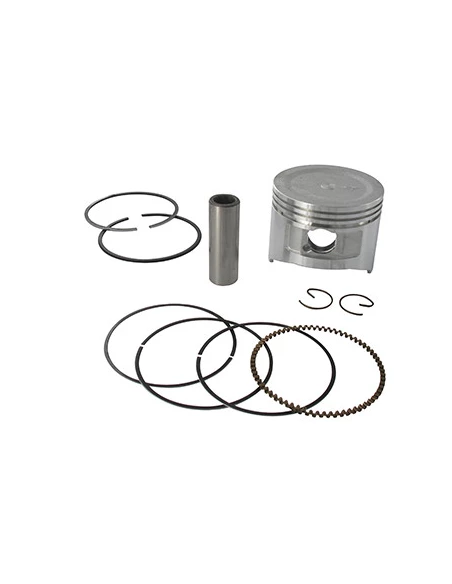 Piston complet adaptable pour moteur HONDA modèle GX160. Remplace origine: 13101-ZE1-000
