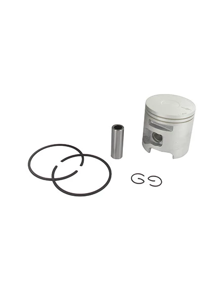 Piston de remplacement complet adaptable HUSQVARNA pour notre cylindrée 5709703. Remplace origine 506 37 24-02.