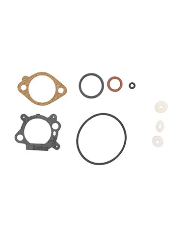 Pochette de joints adaptable BRIGGS & STRATTON pour carburateur modèles MAX et QUANTUM. Remplace origine: 498261