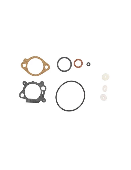 Pochette de joints adaptable BRIGGS & STRATTON pour carburateur modèles MAX et QUANTUM. Remplace origine: 498261