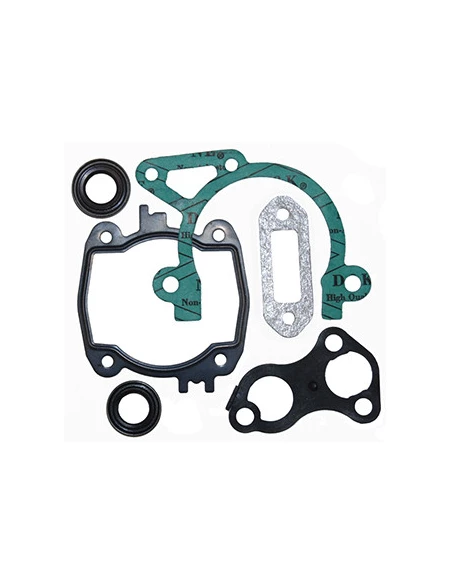 Pochette de joints adaptable pour STIHL pour modèles TS410, TS410Z, TS420, TS420Z. Jeu de 6 pièces incluant joint de carburateur