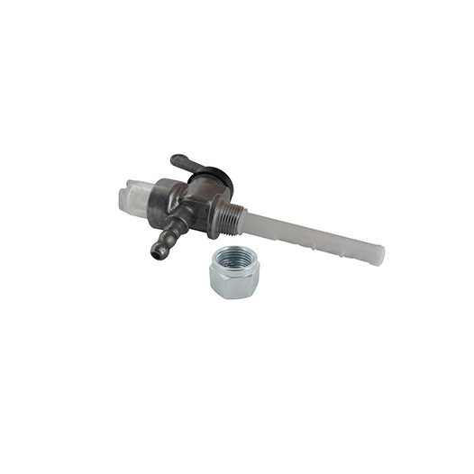 Robinet à essence métallique adaptable avec Filtre pour JLO - Filetage: M12 x 100 Gauche. Remplace origine: 102-21-319-010