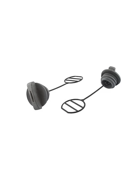 Bouchon de réservoir essence et huile adaptable HUSQVARNA pour modèles 235E, 236E, 240E. Remplace origine: 545 07 08-01.