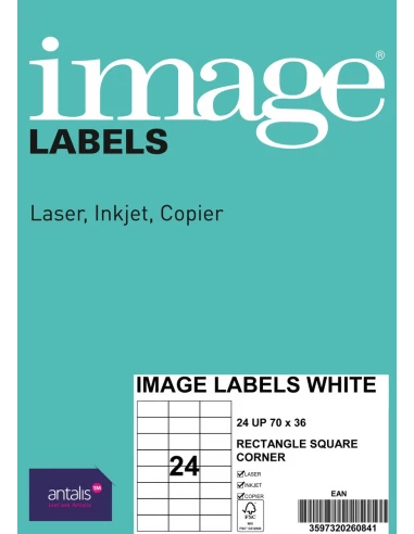 boite 100 x 24 etiquettes