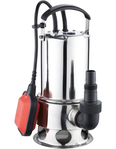 Pompe vide cave es900i - inox pour eaux chargées 900 watts - 14 m3/h - CAPVERT